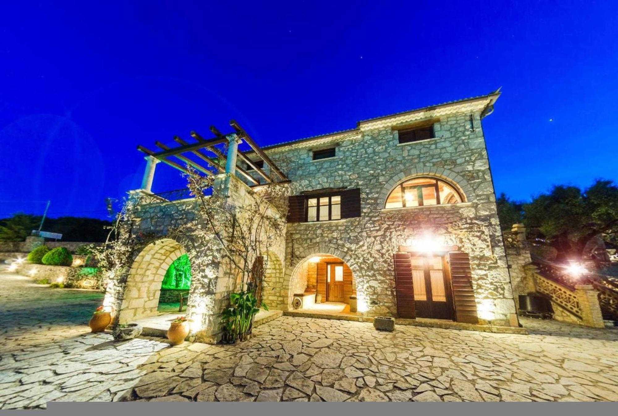 Villa Poseidon Apartments Skinária Exterior foto