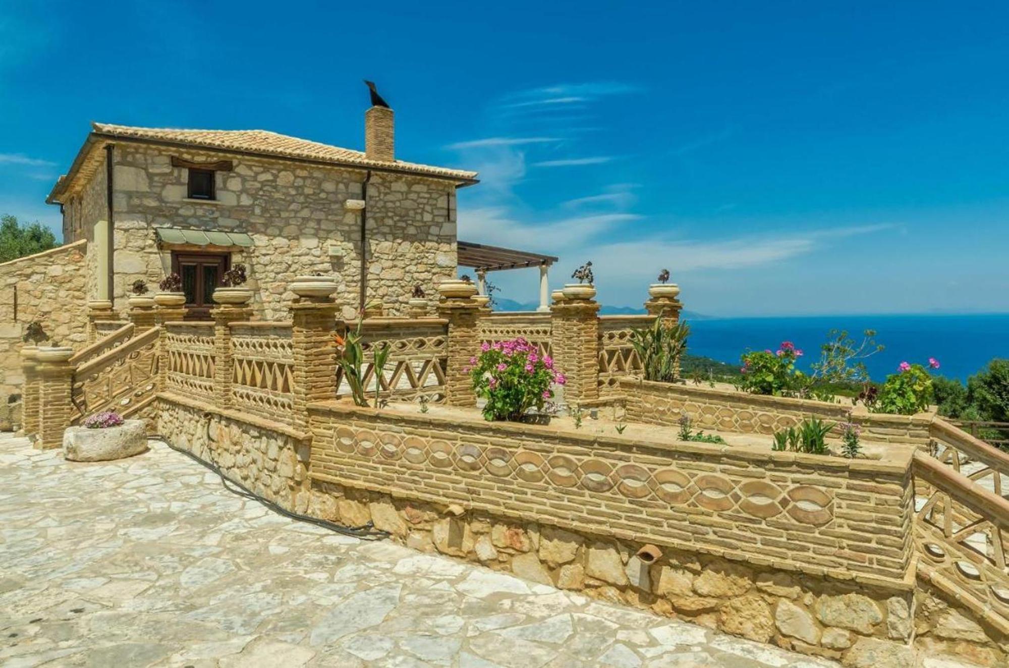Villa Poseidon Apartments Skinária Exterior foto